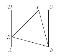 Ratio of two triangles - problem