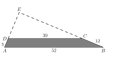 Shaded Area of Trapezoid