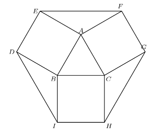 shaded hexagon